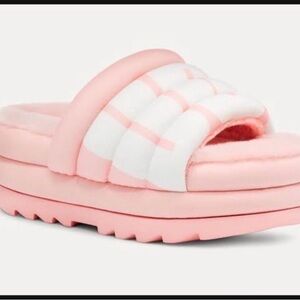 UGG Pink Slide Sandals